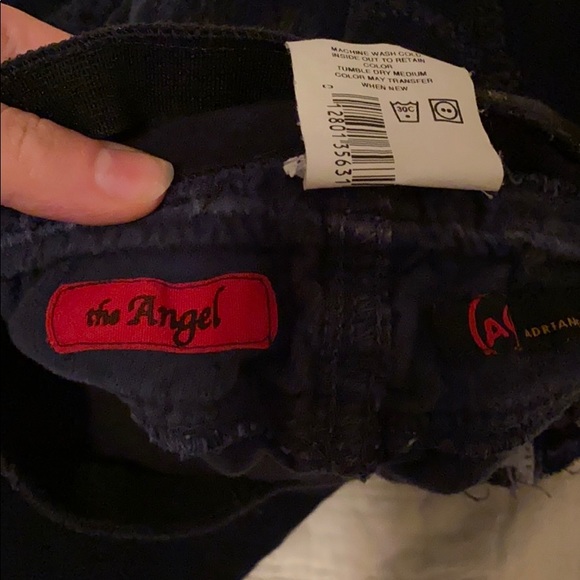 AG a pea in the pod navy cord pants 31 maternity - Picture 3 of 8